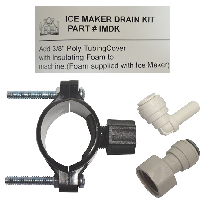 (image for) HHD IMDK Ice Maker Drain Kit - Click Image to Close