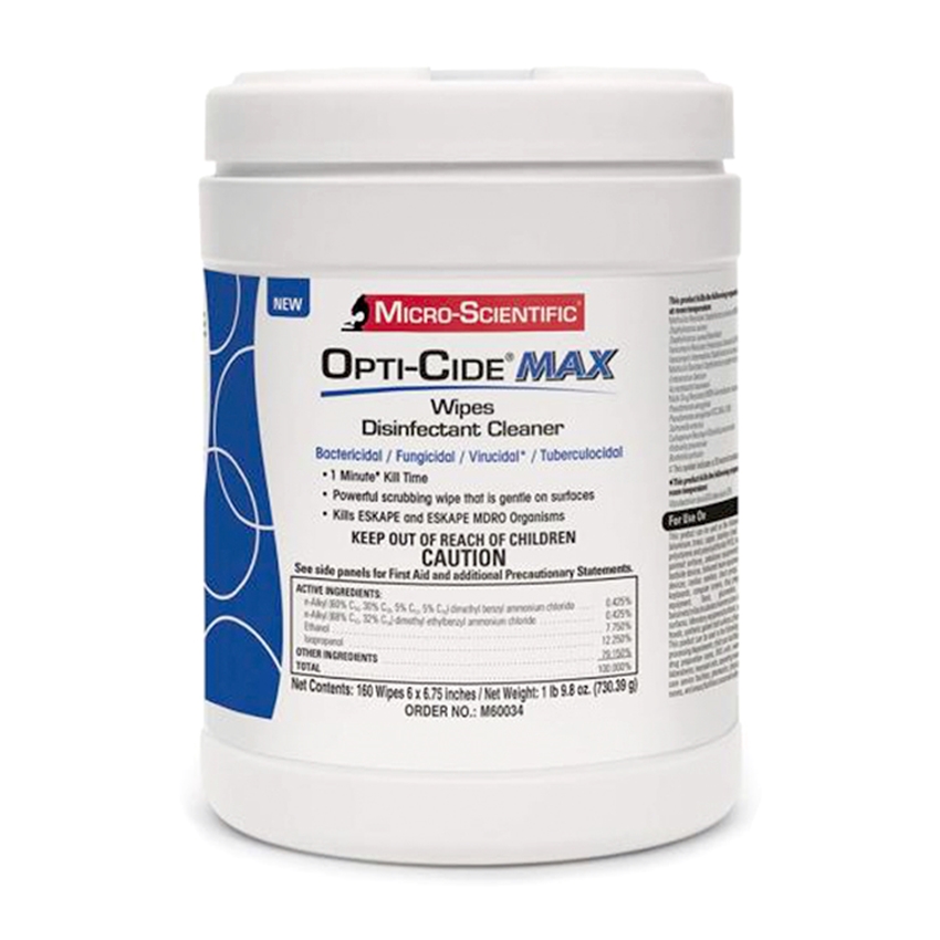 (image for) Opti-Cide Max OPTICW-1 Wipes 160 Count