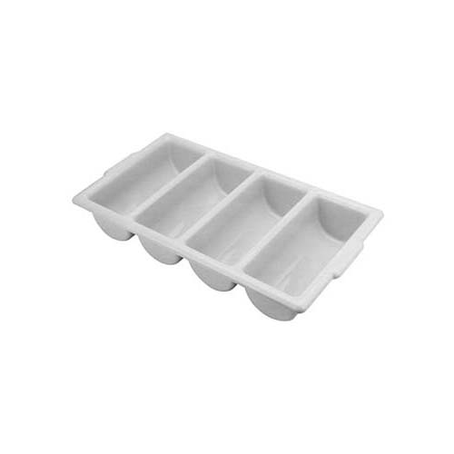 (image for) Adcraft CBP-4 TRAY,FLATWARE , 4 COMPTMT, PLST - Click Image to Close