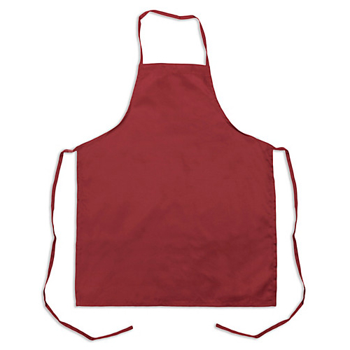 (image for) AllPoints 1033BRG KNG 32 in Bib Apron Burgundy - Click Image to Close