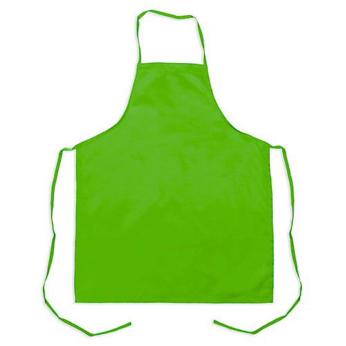 (image for) AllPoints 1033LMG KNG 32 in Bib Apron Lime Green