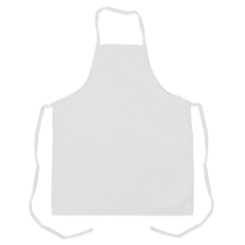 (image for) AllPoints 1033WHT KNG 32 in Bib Apron White - Click Image to Close