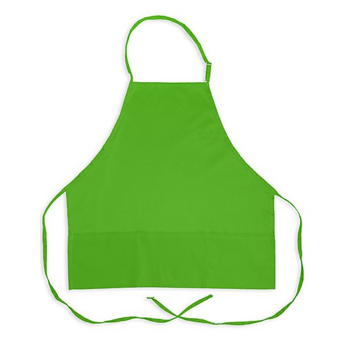 (image for) AllPoints 1040LMG KNG 27 in Bib Apron Lime Green 3 Pocket - Click Image to Close