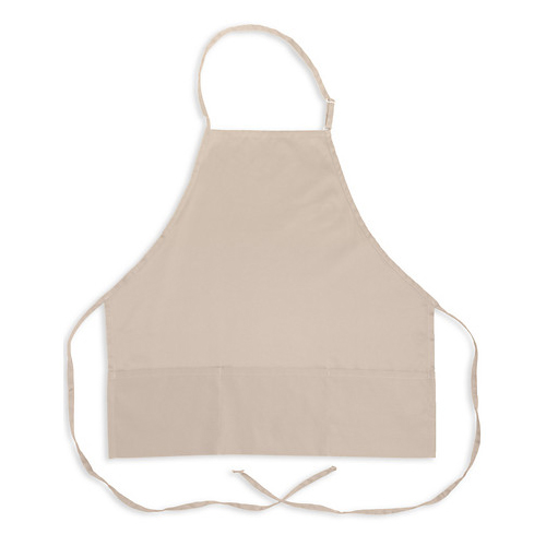 (image for) AllPoints 1040LTP KNG 27 in Bib Apron Light Taupe 3 Pocket - Click Image to Close