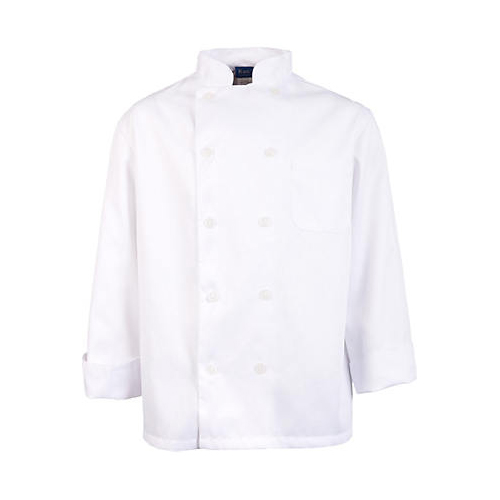 (image for) AllPoints 10502XL KNG 2XL Mens Chef Coat Long Sleeve