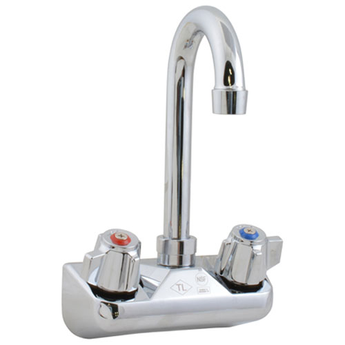 (image for) AllPoints 1071139 FAUCET , 4" WALL,GSNK,LEADFREE - Click Image to Close