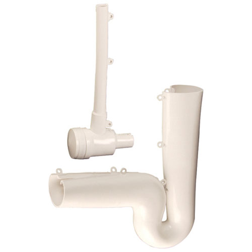 (image for) AllPoints 1171252 COVER,PIPE , UNDER SINK,3 PC,PVC - Click Image to Close