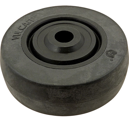 (image for) AllPoints 1201039 WHEEL , 3-1/2",3/8ID,W/BSH,BLK