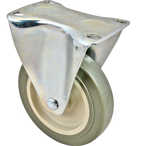 (image for) AllPoints 1201056 CASTER,PLATE , 4", RGD, GRY