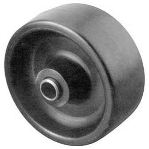 (image for) AllPoints 1201178 WHEEL, 3" , 3/8"ID,W/BUSHING,BLK - Click Image to Close