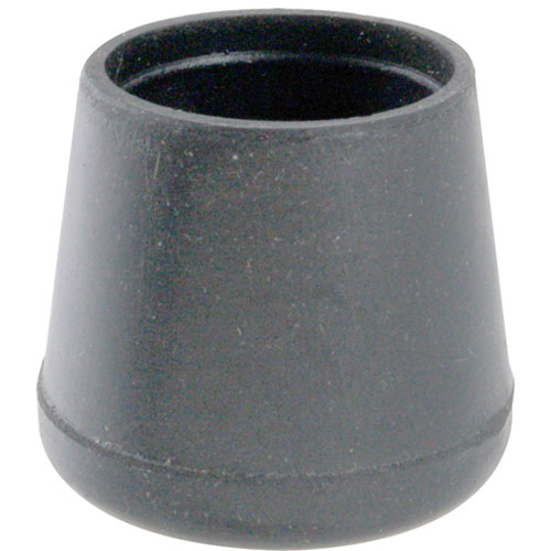 (image for) AllPoints 1211141 TIP,CRUTCH , F/ 1-1/8"TUBE,BLK