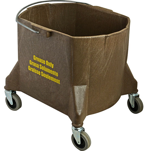(image for) AllPoints 1331636 GREASE BUCKET W/ CASTERS
