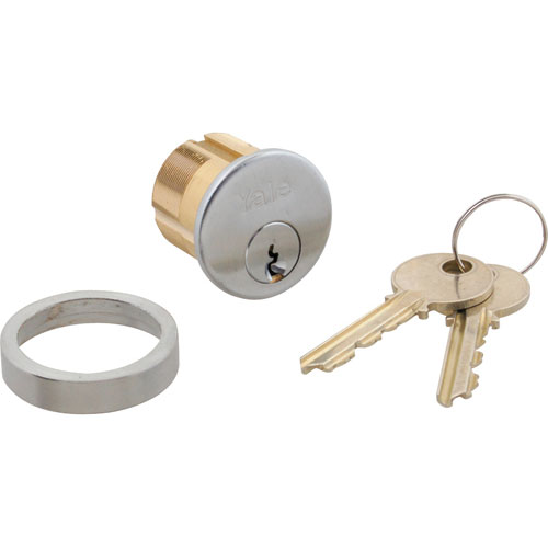 (image for) AllPoints 1341191 LOCK,MORTISE , SATIN CHROME - Click Image to Close