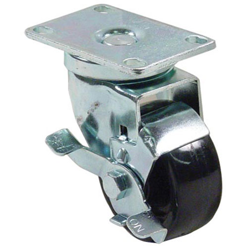 (image for) AllPoints 135101 CASTER W/BRK PLATE 3"