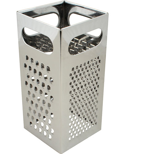 (image for) AllPoints 1371063 GRATER,SQUARE , S/S,4 SIDED - Click Image to Close