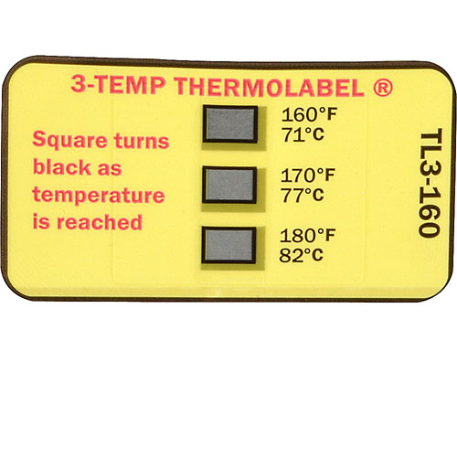 (image for) AllPoints 1381242 LABEL,TEMPERATURE , 160/170/180 - Click Image to Close