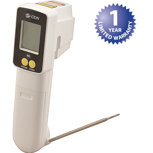 (image for) AllPoints 1381340 THERMOMETER,INFRARED-76/ 662F W/ FOLDING PROBE