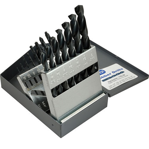 (image for) AllPoints 1421110 DRILL SET , 1/16-1/2", 15 PIECE - Click Image to Close