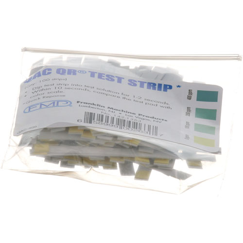 (image for) AllPoints 1421363 STRIP,QUATERNARY AMMONIA , 100PK - Click Image to Close