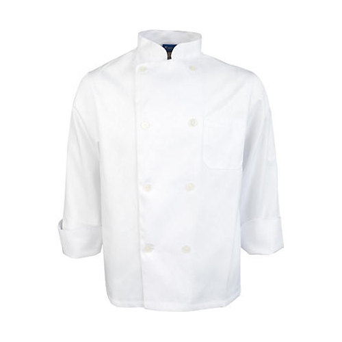 (image for) AllPoints 14342XL KNG 2XL Chef Coat Long Sleeve - Click Image to Close