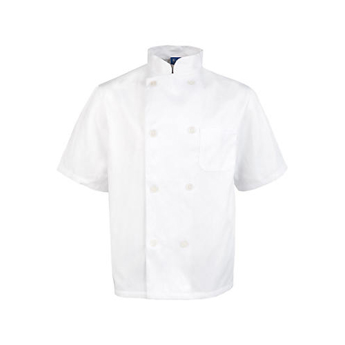 (image for) AllPoints 1435L KNG Lg Chef Coat Short Sleeve