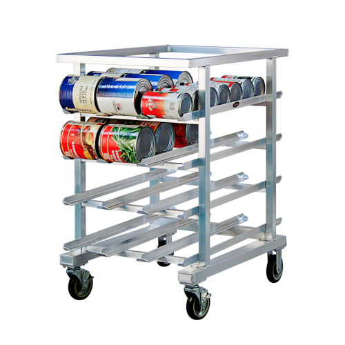 (image for) AllPoints 14522 Mobile Can Rack Half-Size, No top