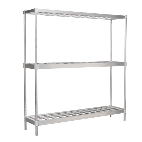 (image for) AllPoints 14569 Keg Rack Shelving Unit 18"D x 76"H x 72"L