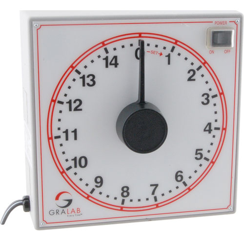 (image for) AllPoints 1511032 TIMER,GRALAB (15 MIN,7-5/8"SQ) - Click Image to Close