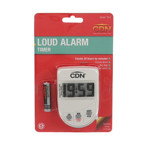 (image for) AllPoints 1511063 TIMER,DIGITAL(LOUD ALARM,20HRS - Click Image to Close