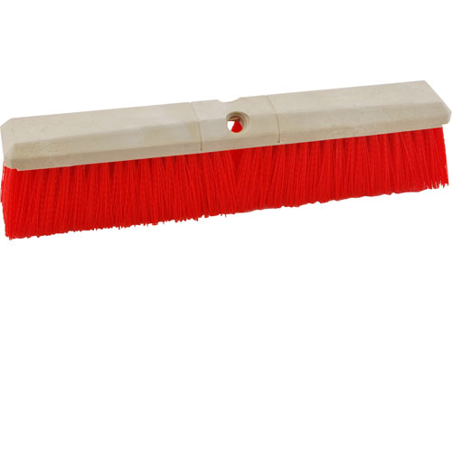 (image for) AllPoints 1591072 BROOM HEAD,18" , RED BRISTLE - Click Image to Close
