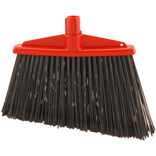 (image for) AllPoints 1591109 BROOM HEAD , ANGLE, RED/BLACK - Click Image to Close