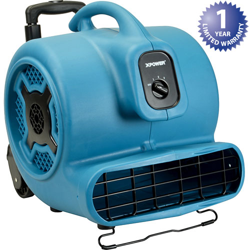(image for) AllPoints 1591214 115V Blue Floor Dryer XPower, 2,800 CFM - Click Image to Close