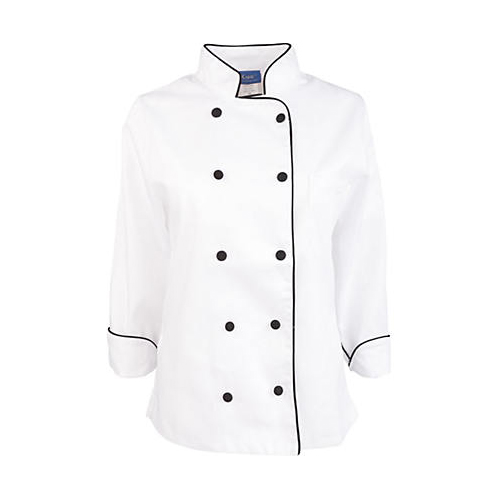 (image for) AllPoints 18792XL KNG 2XL Ladies Chef Coat Executive Long Sleeve - Click Image to Close