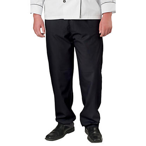 (image for) AllPoints 2241BLK2XL KNG 2XL Mens Baggy Pants Black - Click Image to Close
