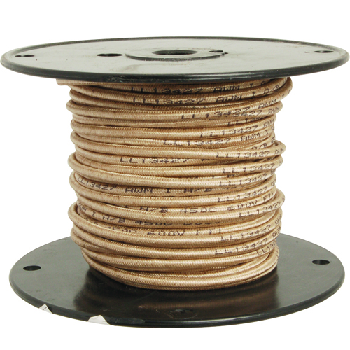 (image for) AllPoints 2531366 WIRE,HI-TEMP , 12 GA,TAN,100' - Click Image to Close