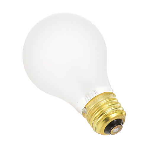 (image for) AllPoints 2531427 BULB,INCAN , 130V,60W,A19,COATED