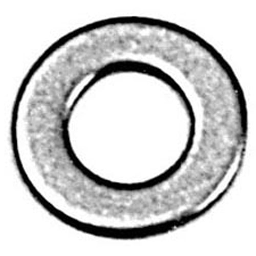 (image for) AllPoints 261155 FLAT WASHER (BX 100) #10 SAE 18-8 SS
