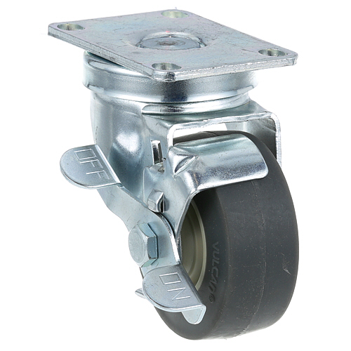(image for) AllPoints 262373 PLATE MNT CASTER W/BRK 3 W 2-3/8 X 3-5/8 - Click Image to Close