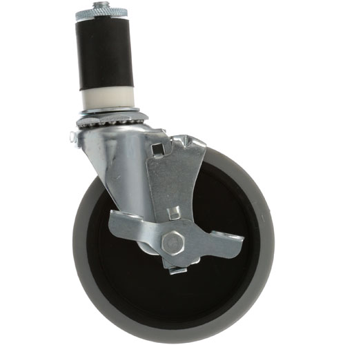 (image for) AllPoints 262387 SWIVEL STM CASTR W/BRK 5 W 1-1/2 OD TUBING - Click Image to Close