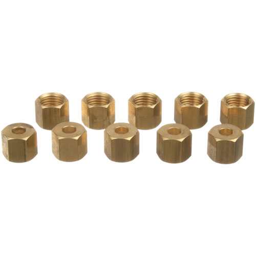 (image for) AllPoints 263648 NUT, COMPRESSION, 3/16" (10/Pk)