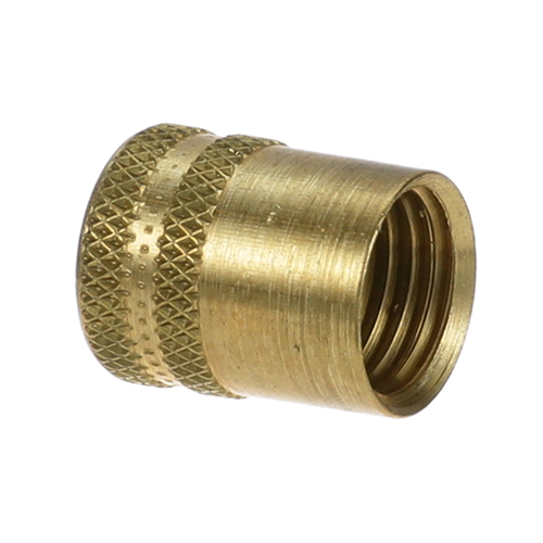 (image for) AllPoints 266028 ACCESS VALVE BRASS CAP, 1/4", 6/PK - Click Image to Close