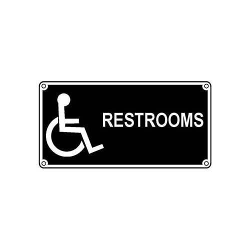 (image for) AllPoints 2801196 SIGN,ACCESSIBLE WASHROOM ,7X14 - Click Image to Close