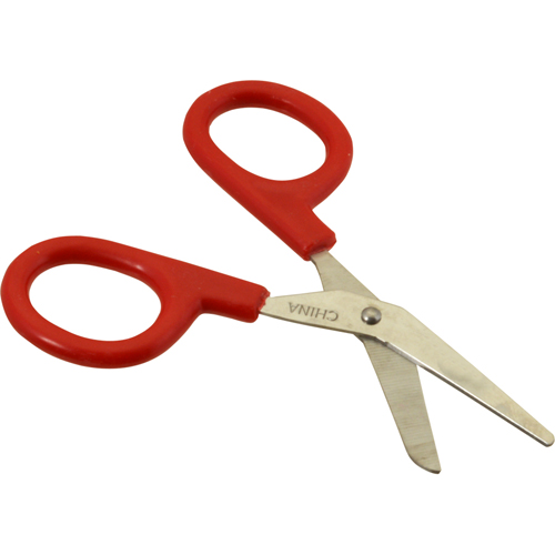 (image for) AllPoints 2801527 SCISSORS, RED HANDLE , 4-1/2" - Click Image to Close