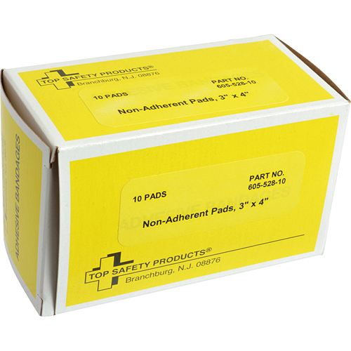 (image for) AllPoints 2801533 PADS,NON-ADHERENT , 3"X4", 10-PK