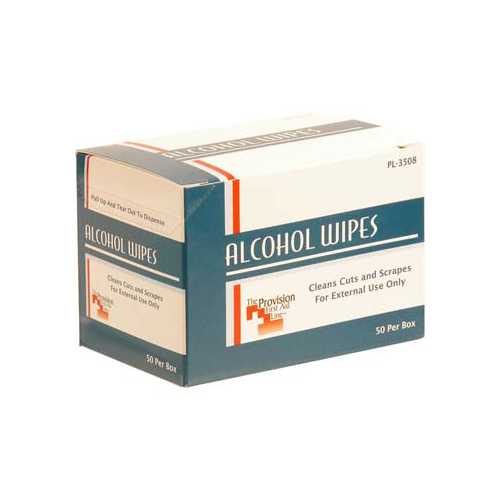 (image for) AllPoints 2801540 WIPES,ALCOHOL , BOX OF 50 - Click Image to Close