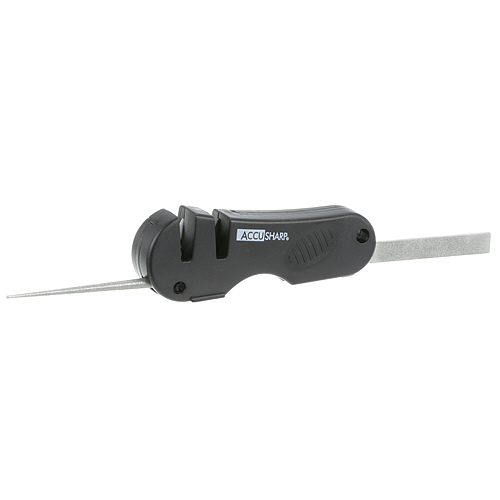 (image for) AllPoints 2802053 4-IN-1 KNIFE SHARPENER ACCUSHARP (029C) - Click Image to Close