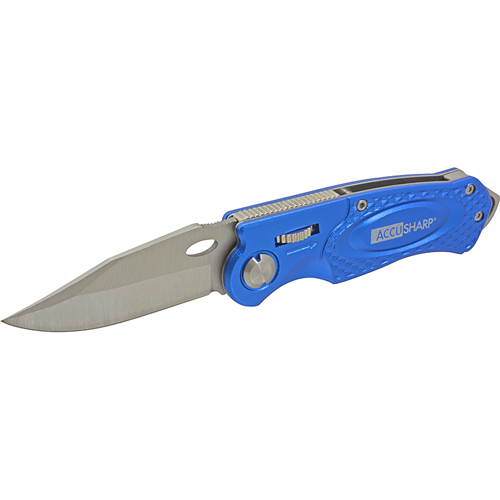 (image for) AllPoints 2802097 KNIFE,POCKET FOLDING (BLUE) - Click Image to Close