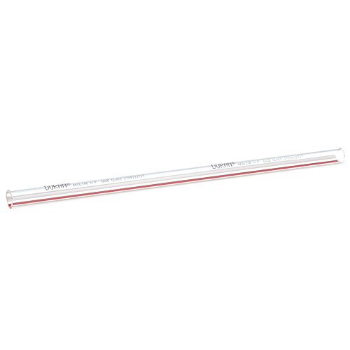(image for) AllPoints 281676 TUBE, GLASS-REDLINE 5/8" X 12 - Click Image to Close