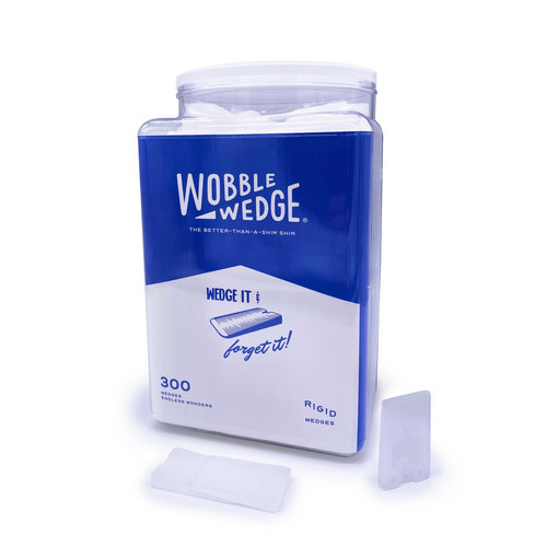 (image for) AllPoints 36357 WOBBLE WEDGE, RIGID , WHITE, JAR/300 - Click Image to Close