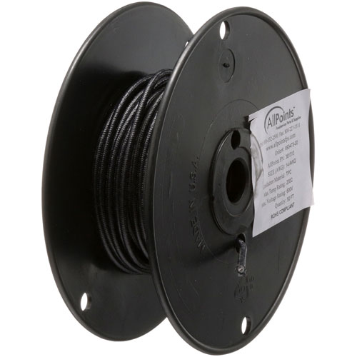 (image for) AllPoints 381313 WIRE (50 FT ROLL) SF2 BLACK - Click Image to Close